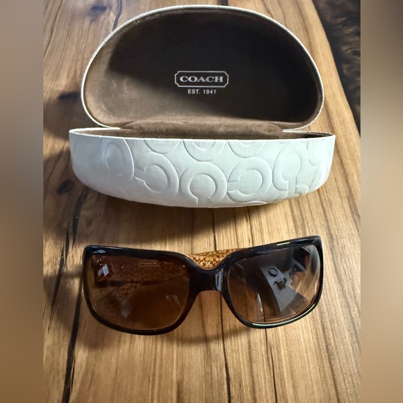 Coach Tortoise Sunglasses 5006/13 - Picture 1 of 6